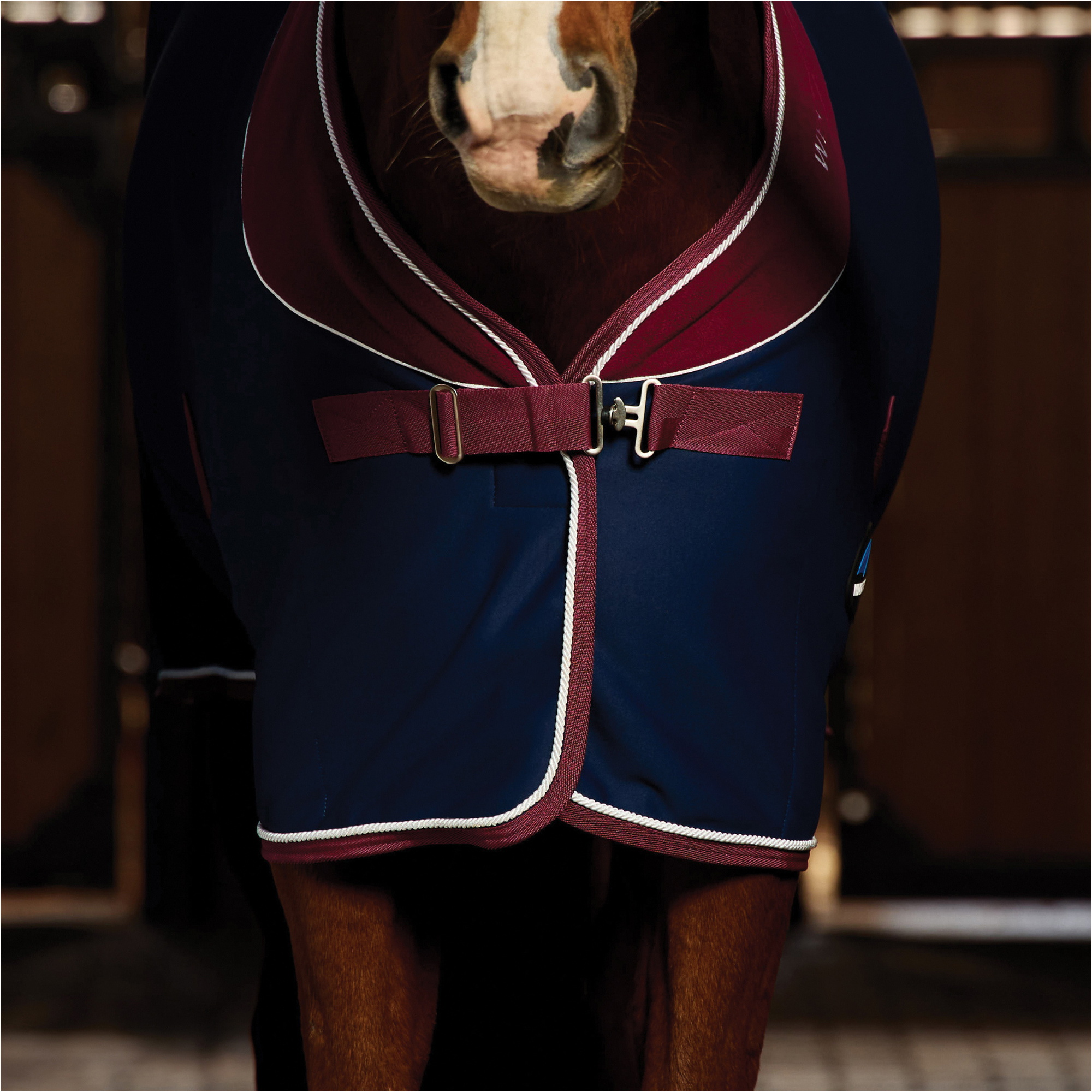 2025 WeatherBeeta Opulence Show Sheet Standard Neck 1024534 - Navy